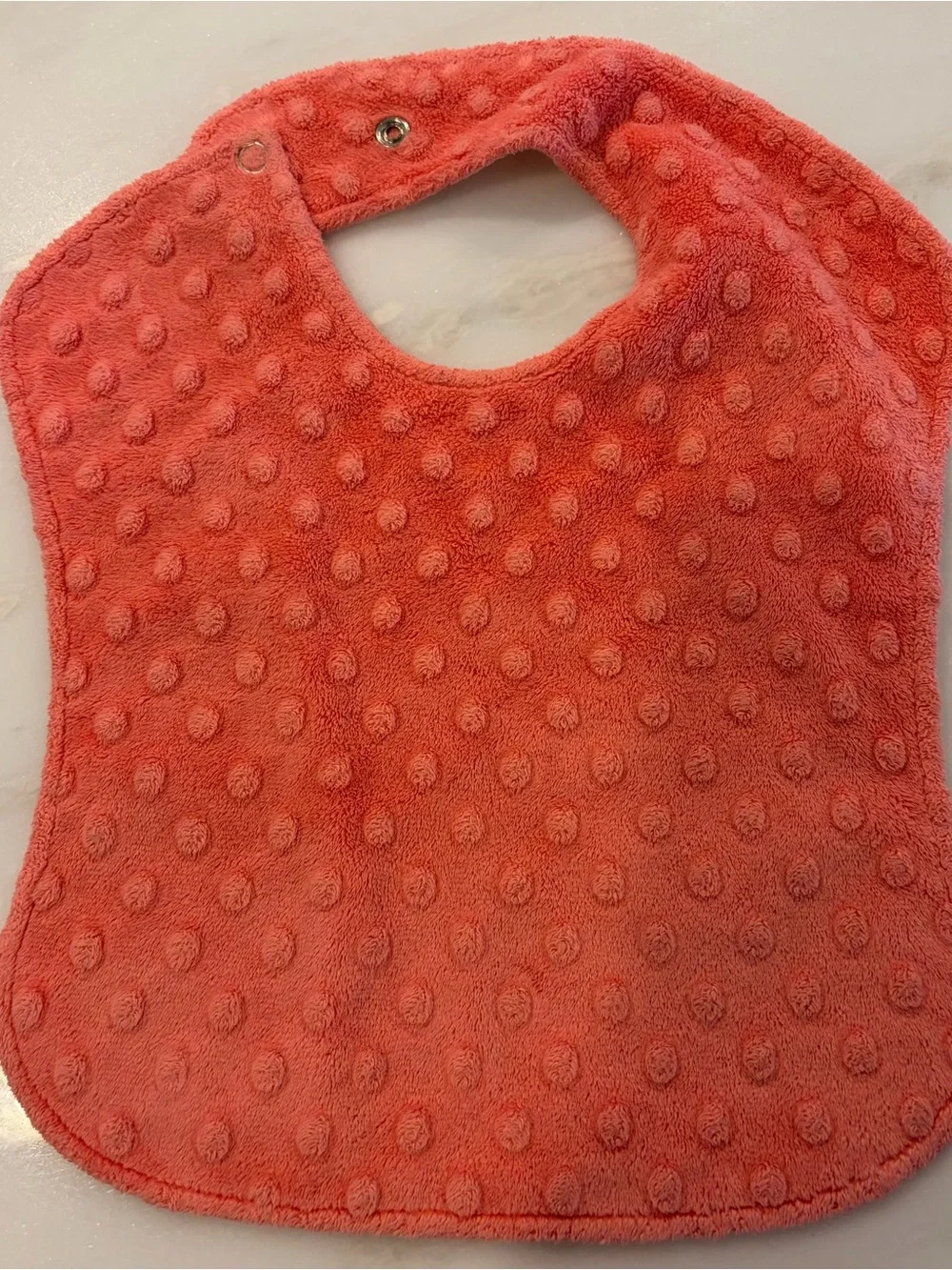 Rainy Day Bibs Pink Cat-Print Cotton Baby Bib
